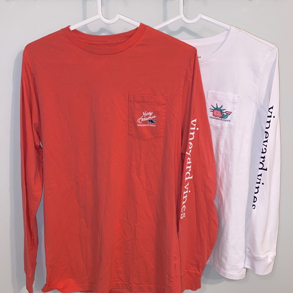 Vineyard Vines Holiday Shirt bundle both NWOT size  youth XL (18/16).